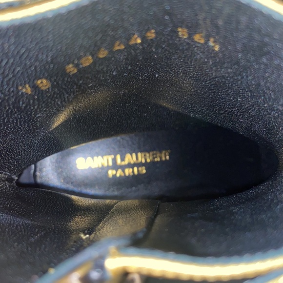 Saint Laurent Joplin 50 Buckle Boots size 36.5 - Picture 5 of 8
